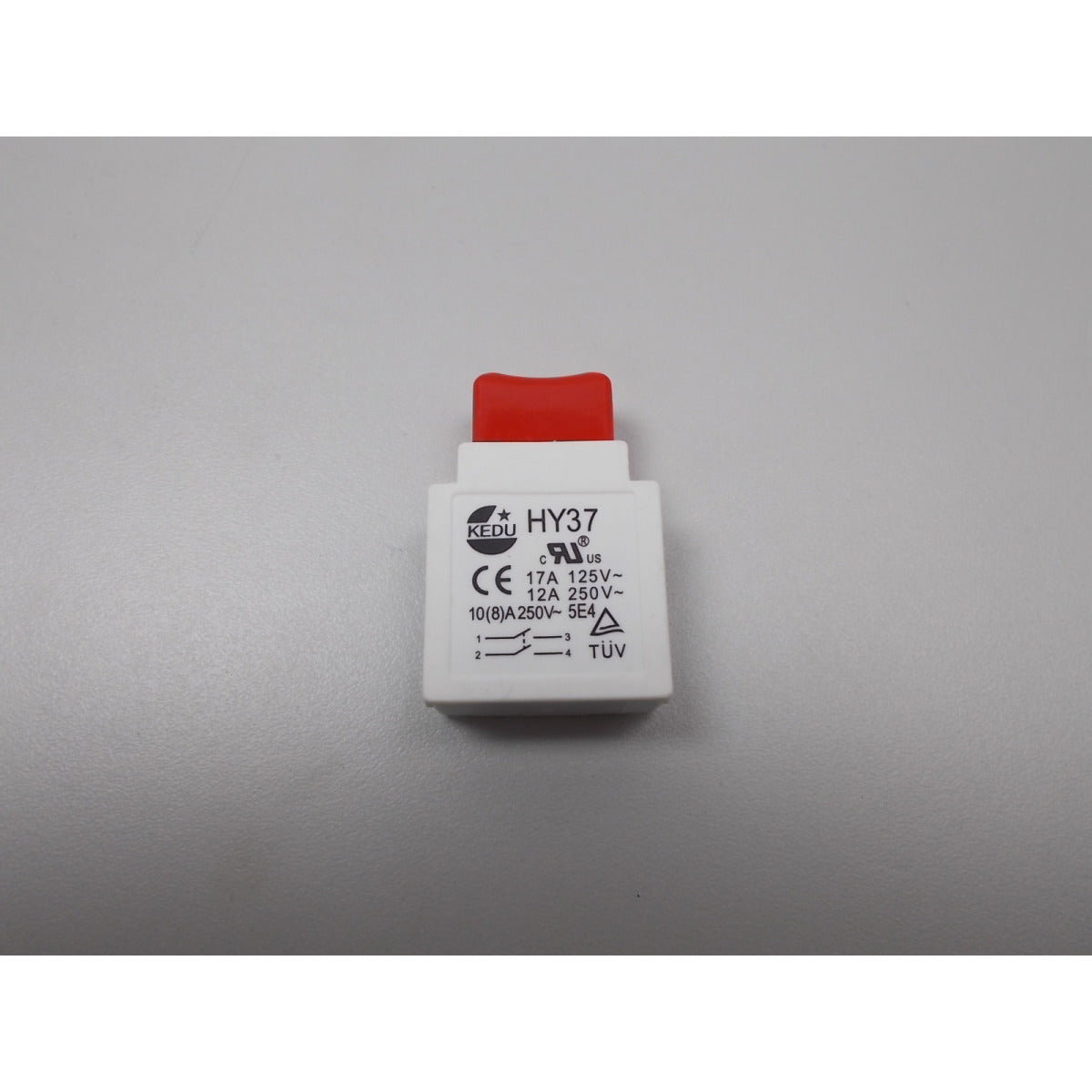 Metallkraft Mikroschalter MKS,LMS Serie ab Bj. 08/16 328/90, KEDU HY37,12A,250V - Art. 036232890