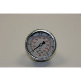 Metallkraft Manometer BMBS,HMBS Ø63 / 0-60bar axial 1/4"AG - Art. 0369036000091