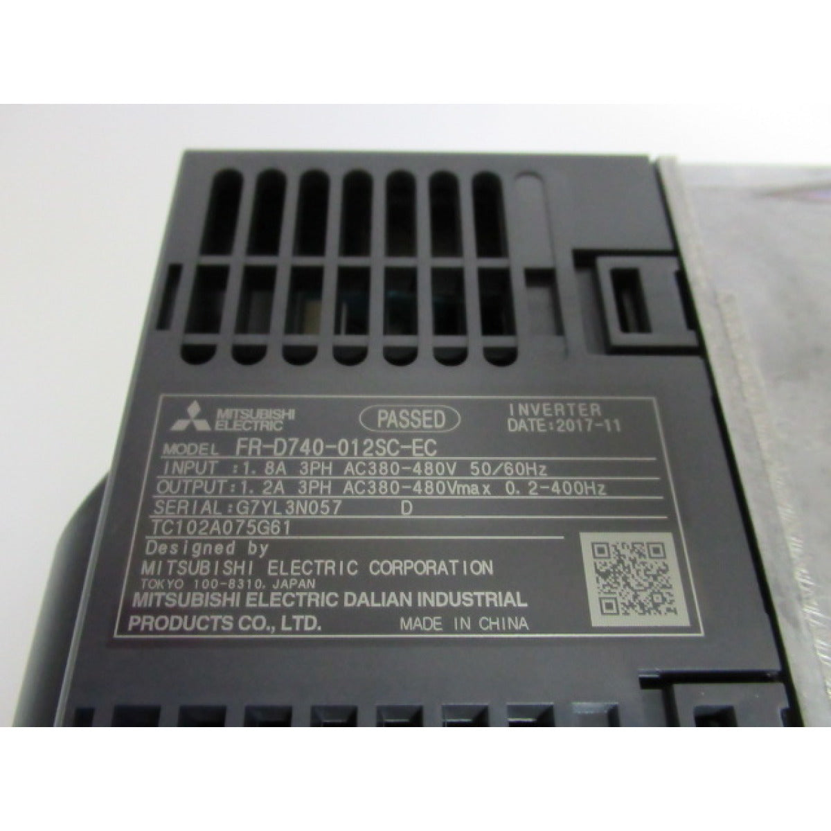 Metallkraft Frequenzumrichter BMBS 300CNC 247601 / FR-D740-012SC (-A25) - Art. 0369247601