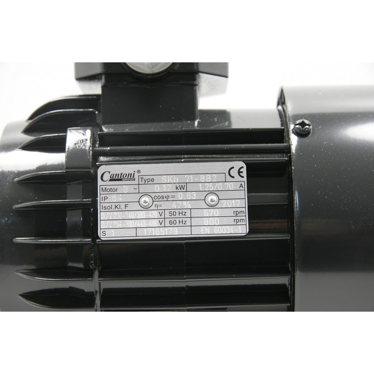Metallkraft Motor HMBS VTS Späneförderer 5110010207 / 0,12kW / 230/400V, 50Hz - Art. 03695110010207