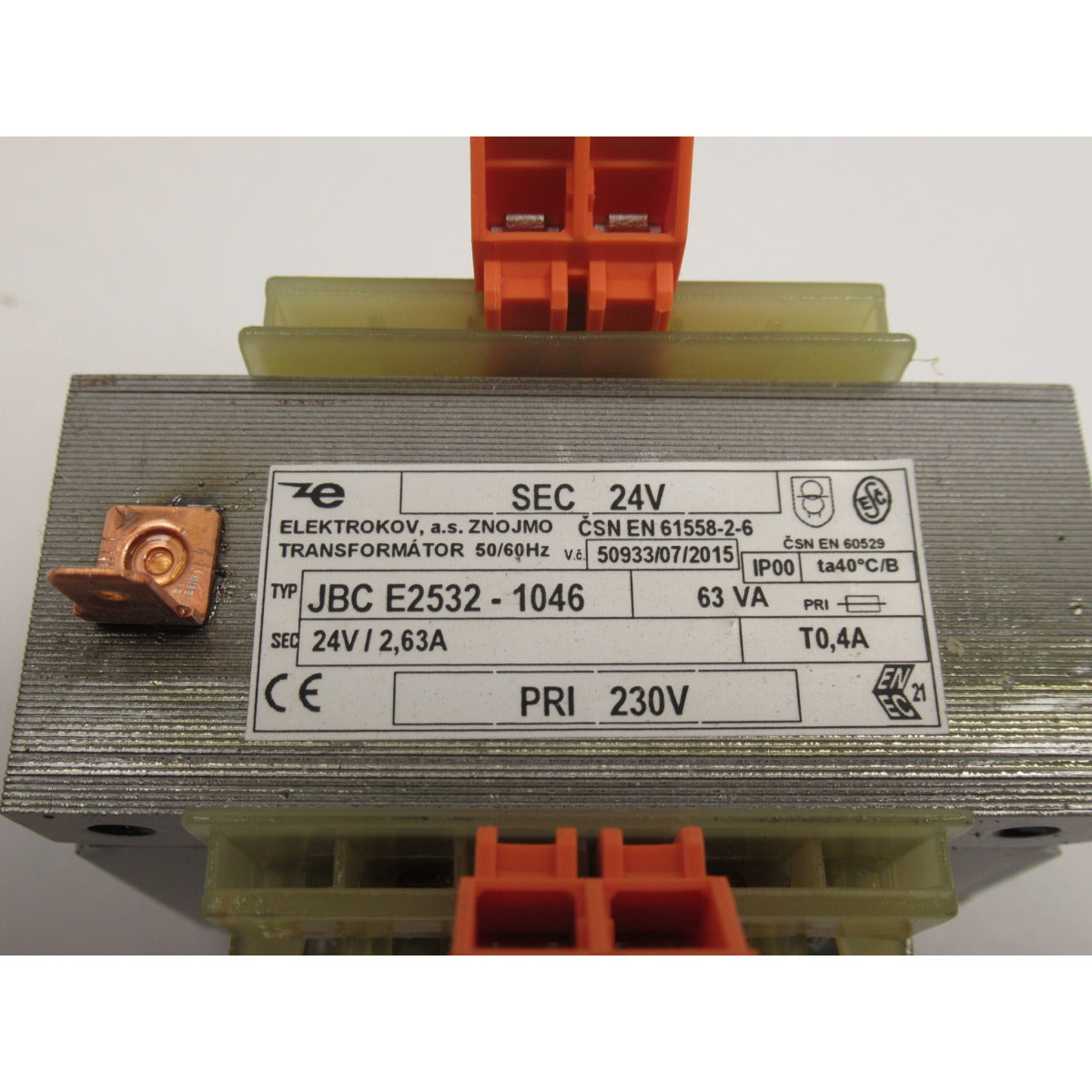 Metallkraft Trafo 64VA JBCE2532-1046 / 230V/24V - Art. 0369E25321046