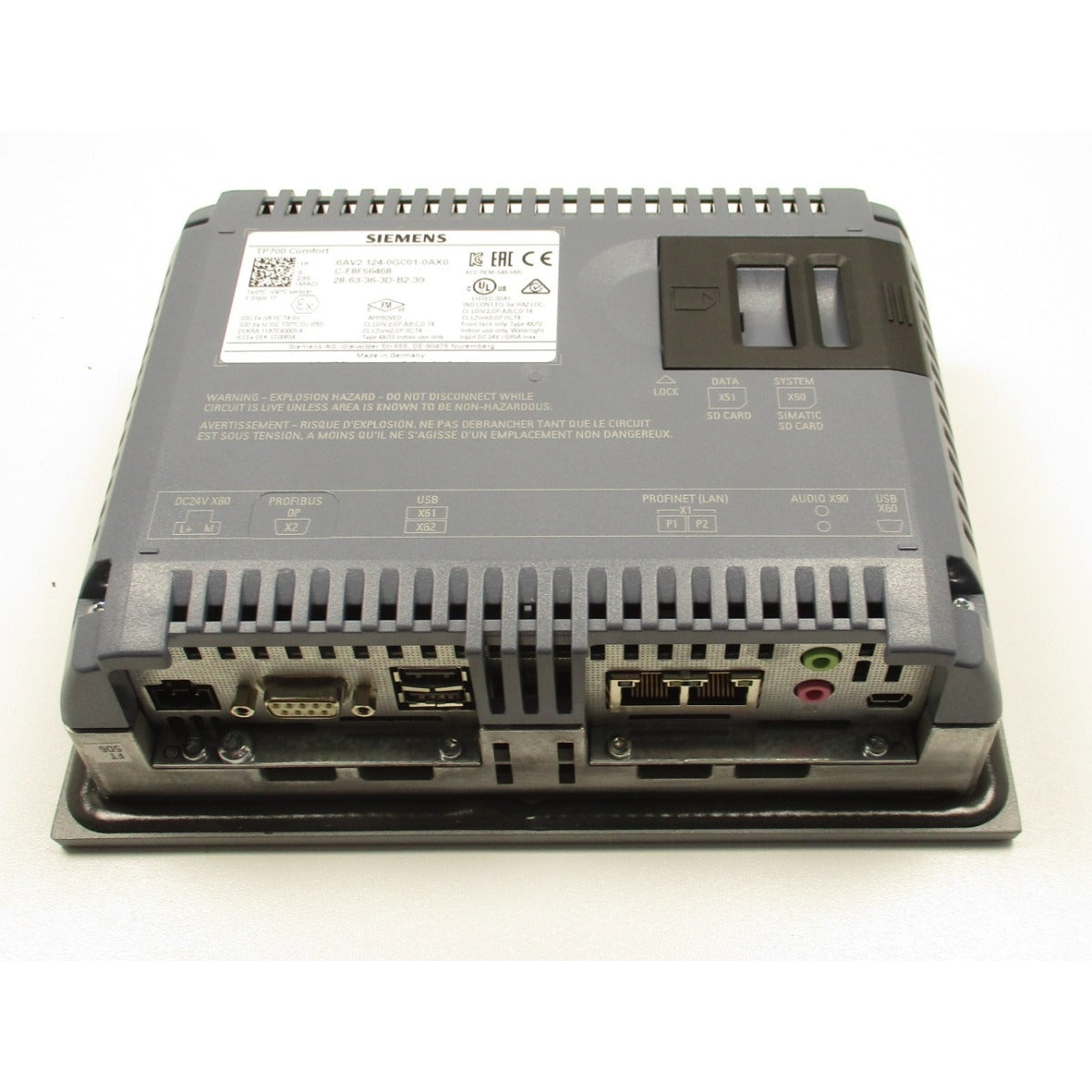 Metallkraft Steuerpult HMBS CNC-X / SIEMENS 6AV2124-0GC01-0AX0 - Art. 0369HMITP700