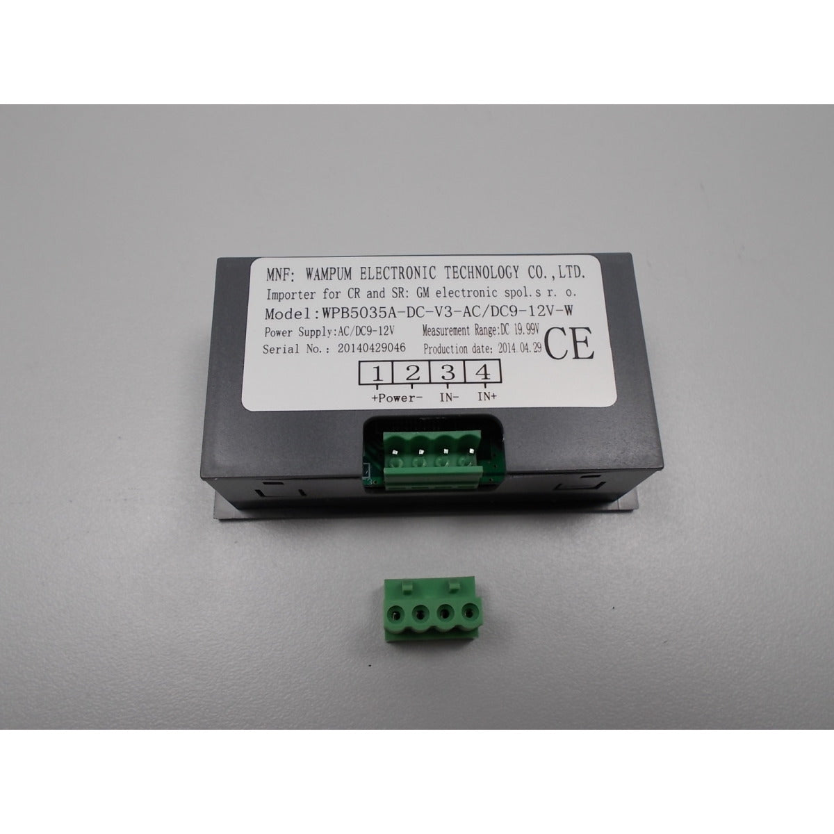 Metallkraft LCD Display BMBS,HMBS WPB5035-DV 19,99V / für Parameteranzeige - Art. 0369WPB5035