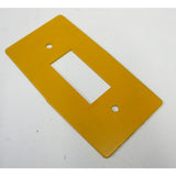 OPTIMUM Schalterplatte SM/QSM  für KEDU KJD17 / RAL1007 SM-0380022