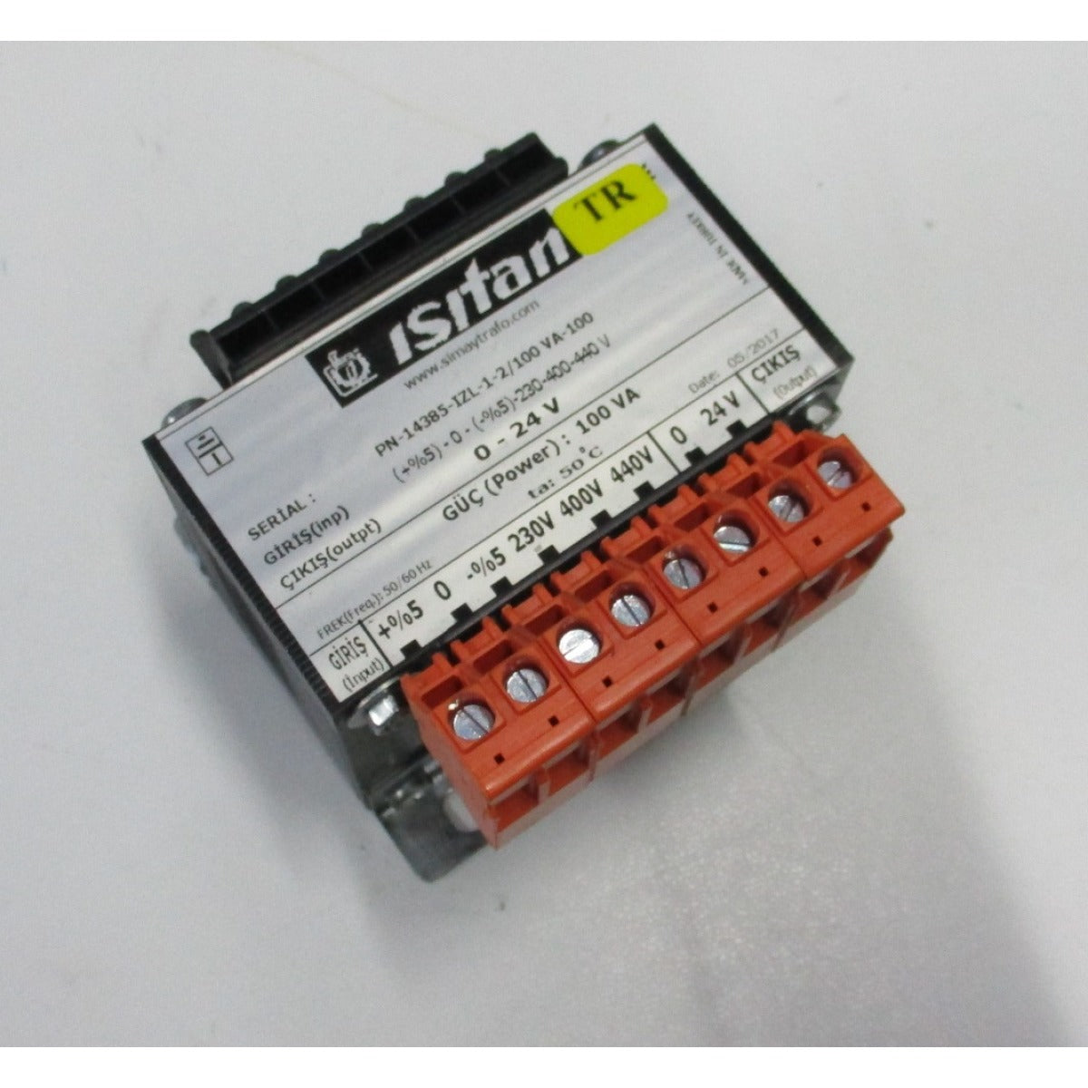 Metallkraft Trafo RBM, SBM, KS 0-24V / 100VA - Art. 0381100VA