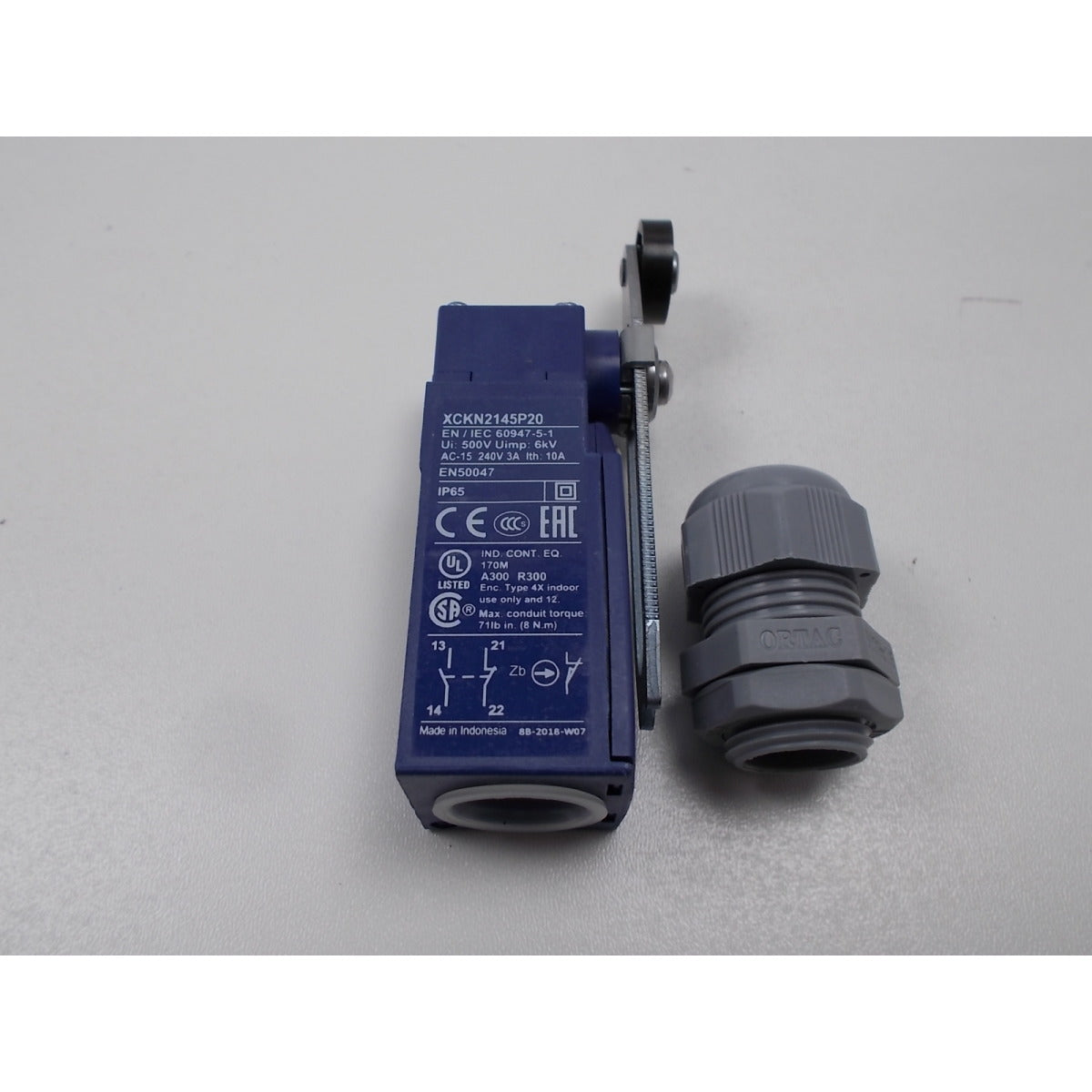 Metallkraft Mikroschalter MTBS-B & -T XCKN2145P20 / 1Ö + 1S - Art. 0381XCKN2145