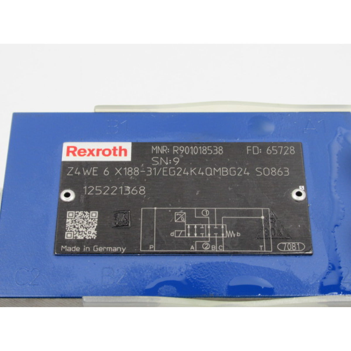 Metallkraft Hydraulikventil GBP REXROTH Z4WE 6 X 188 - 3X - Art. 0382Z4WE