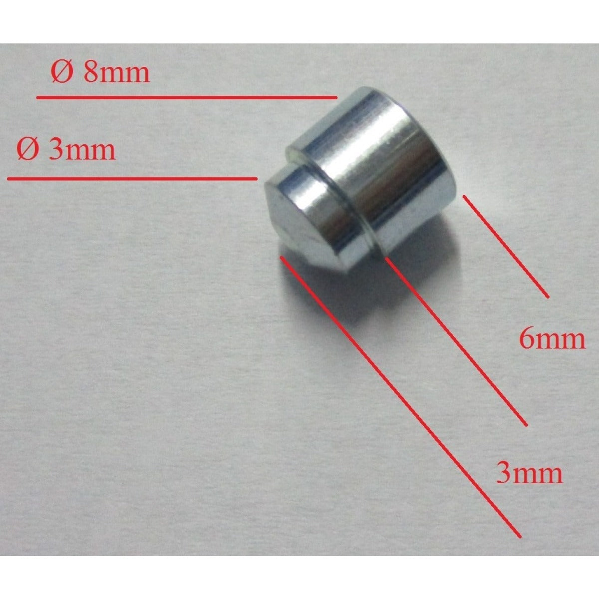 Metallkraft Bolzen MB 502,E, 351,F Ø8x9mm - Art. 03860502146