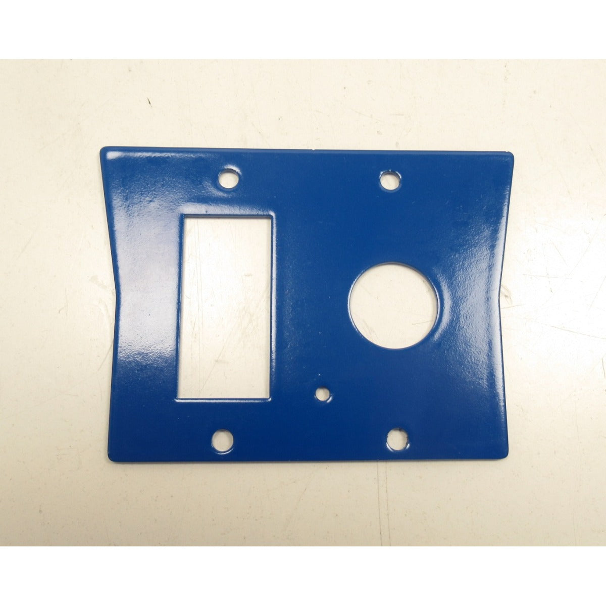 Metallkraft Schalterabdeckung DS 175 RAL5017 / Ø22 - Art. 0390117526