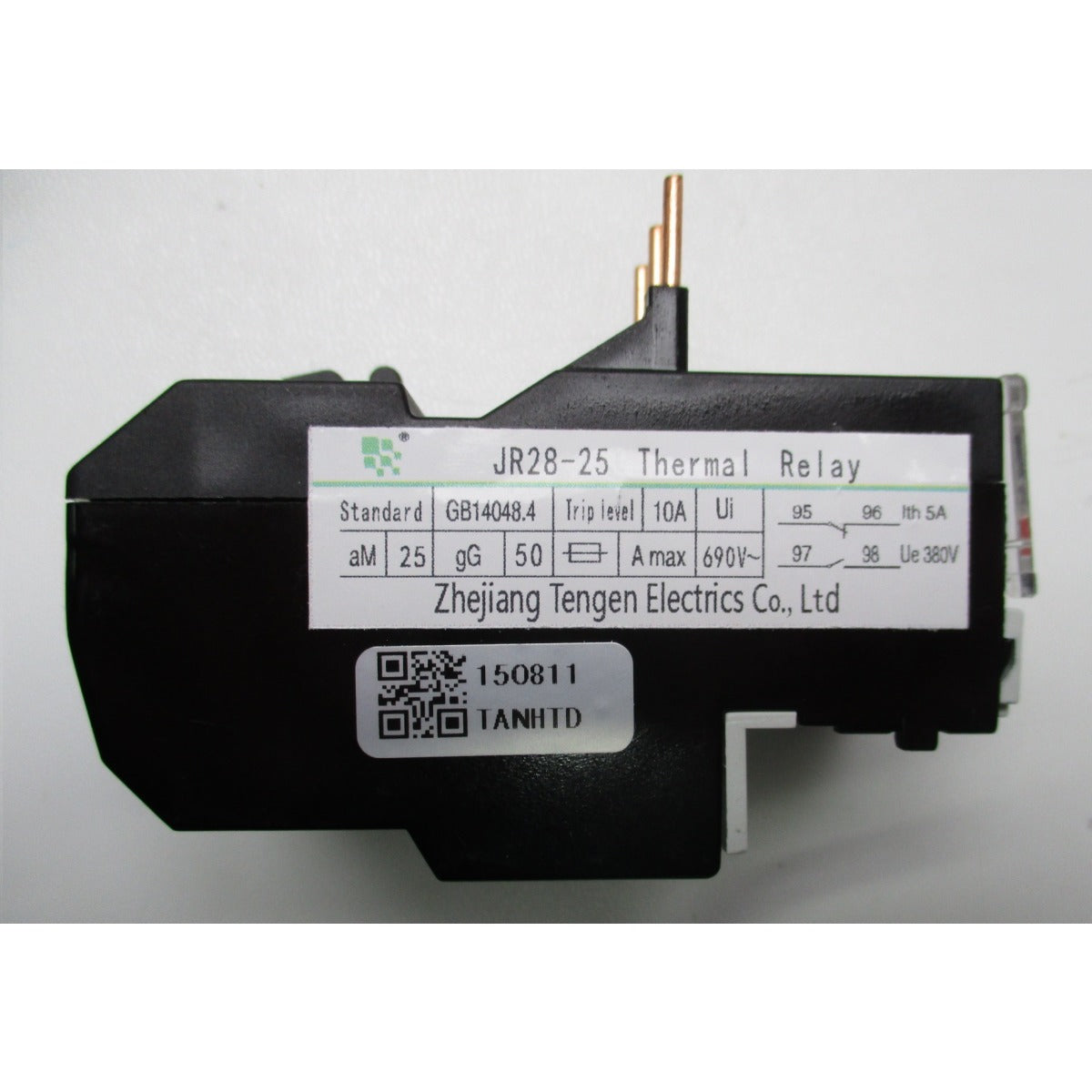 Metallkraft Motorschutzschalter 400V #FR / Relais JR28-25 / 7-10A - Art. 03921001FR