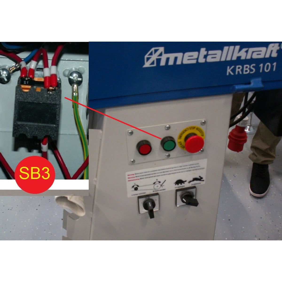 Metallkraft Drucktaster KRBS 101, MBSM Serie START - Art. 03921001SB3