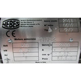 Metallkraft Motor AS 1600 / 400V/50Hz/1HP AC3002 / 750W / 1,8A - Art. 03922002