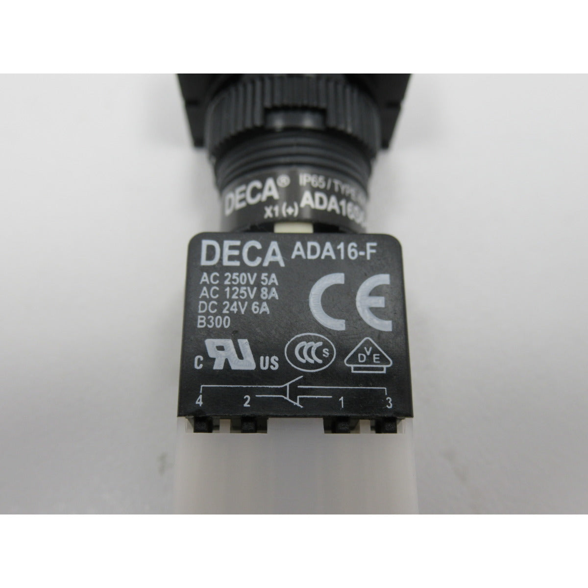 Metallkraft Schalter FSM SERIE AD 5 Steuerung weißer Drucktaster 1A-ON-SB11,12,19~23 - Art. 0393440EA0007W