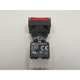 Metallkraft Schalter FSM SERIE AD 5 Steuerung roter Drucktaster 1B-OFF-SB2,4,6,8 - Art. 0393440EA0008