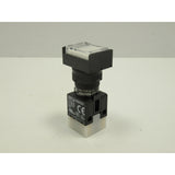 Metallkraft Schalter FSM SERIE AD 5 Steuerung weißer Drucktaster 1A1B-SA1 - Art. 0393440EA0010
