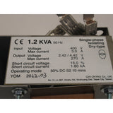 Metallkraft Trafo VMBS 1408, E #6240 / 1,2KVA - Art. 039514076240