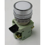 Stürmer Maschinen Drucktaster "EIN" VMBS #6601 / weiss, Taster inkl. Kontakt - Art. 039516116601
