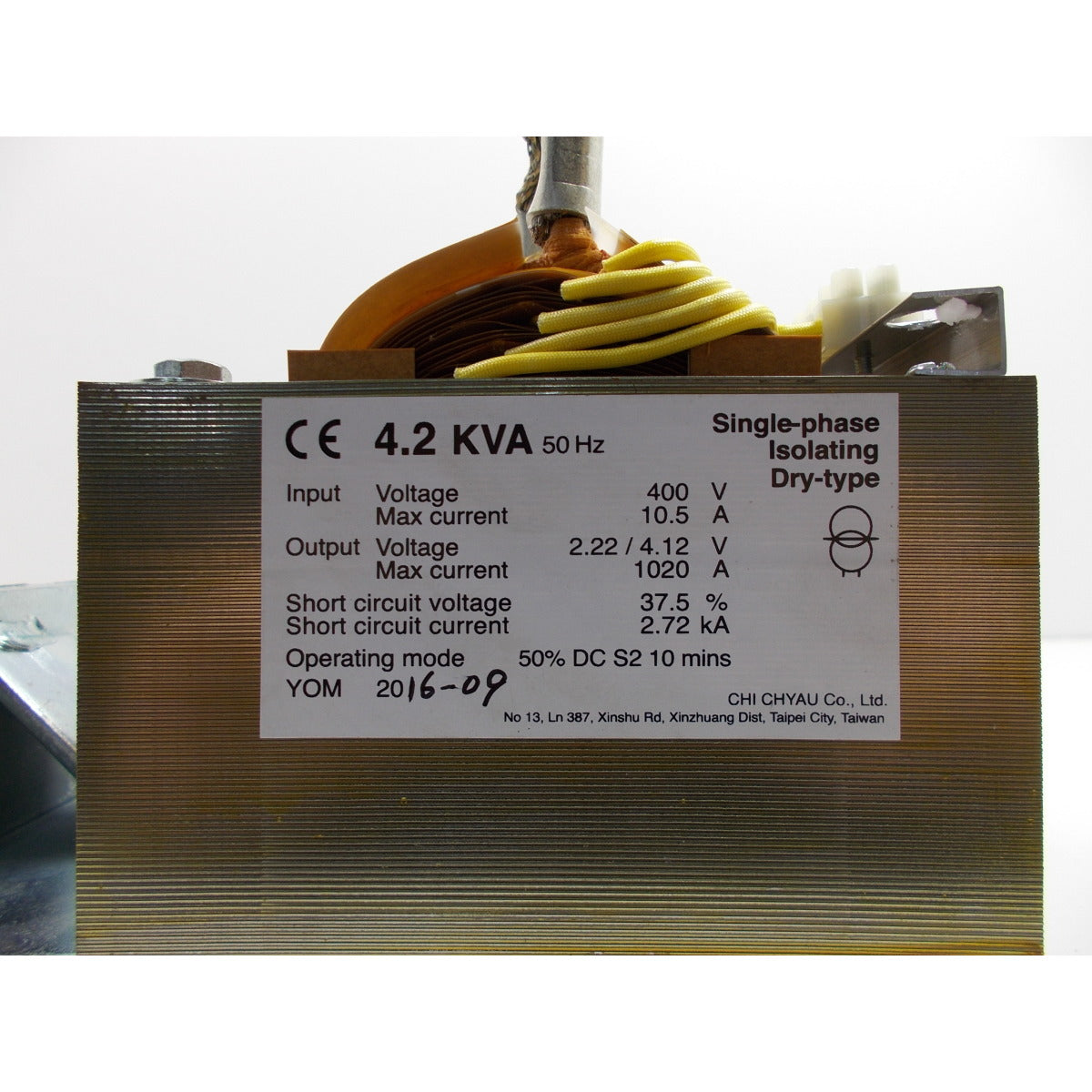 Stürmer Maschinen Trafo VMBS / 4,2KVA #6240 / T1 / für Schweißgerät - Art. 039520126240