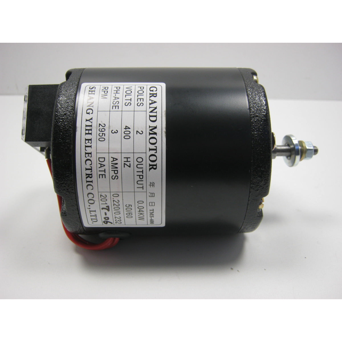 Stürmer Maschinen Schleifmotor VMBS / 400V / 50Hz 6260 / 0.04kW / 2950U/min - Art. 039520126260
