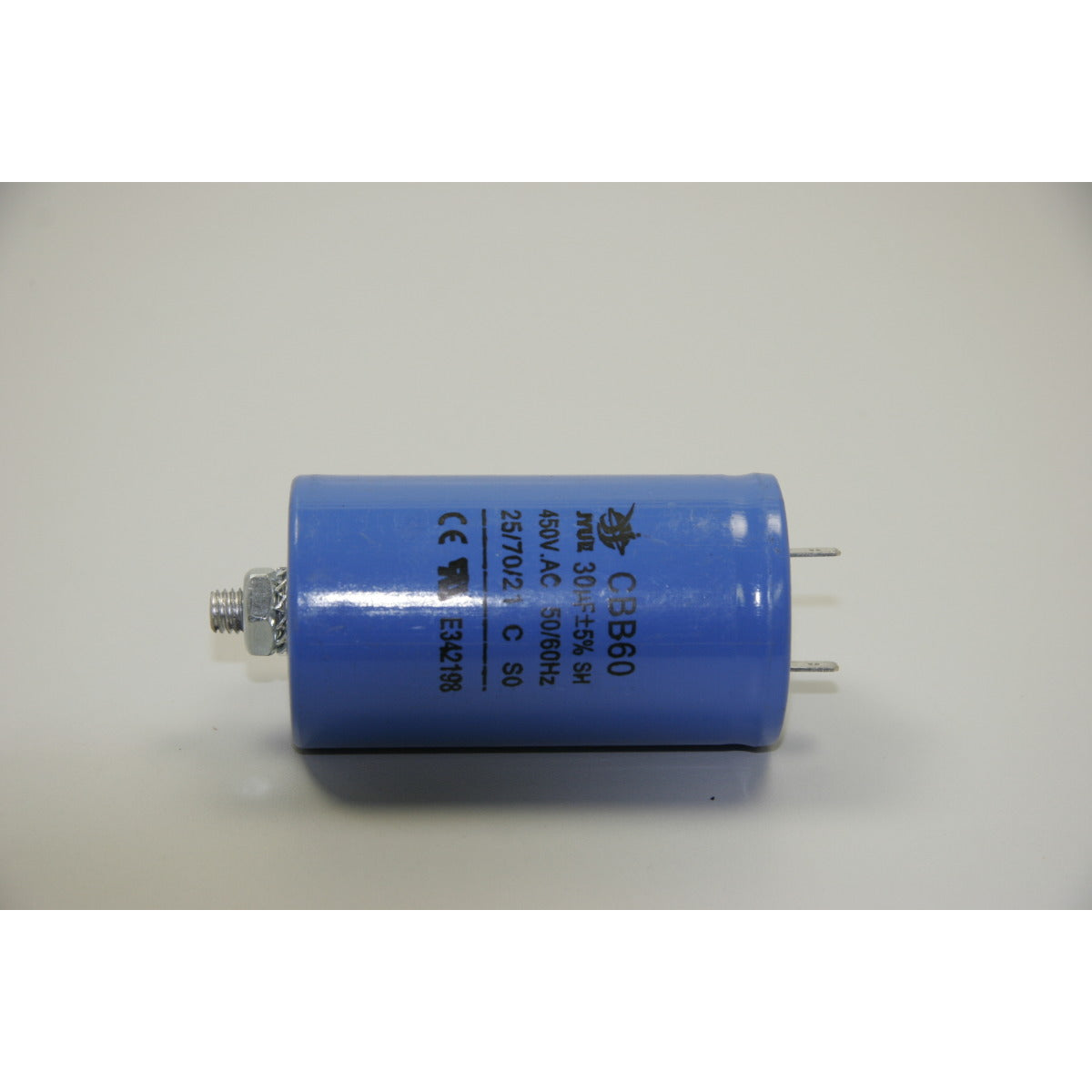 Aircraft Kondensator 30µF/450VAC 4105131 / Ø45x80 / M8AG - Art. 04105131