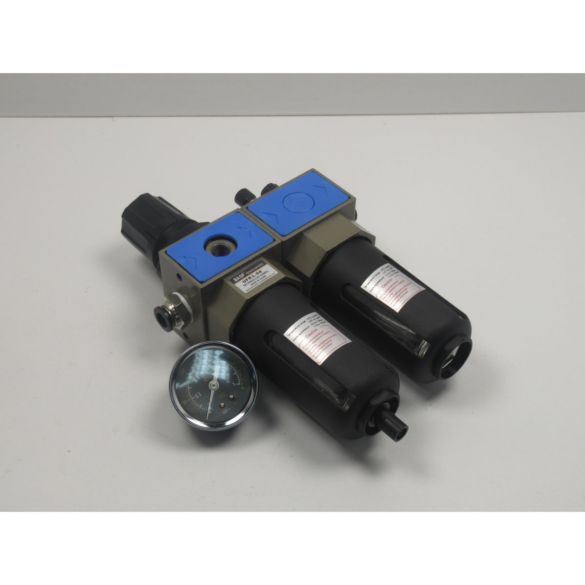 Metallkraft Wartungseinheit GS 1000-12 P inkl. Manometer - Art. 04450012OWS