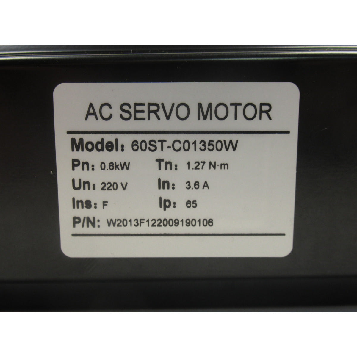 Metallkraft Servomotor GS 1100-16 E / 230V 600W / 3,6A / 60ST-C01350W - Art. 04450116SM