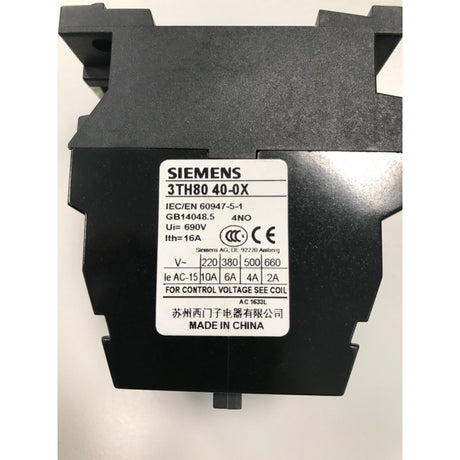 OPTIMUM Schütz SIEMENS 3TH80  24V/50Hz SM-0460022