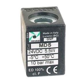Holzkraft Magnetspule SCM MD5 / 24V DC / 5,5W 0001301019G / max. 10Bar - Art. 0510001301019G