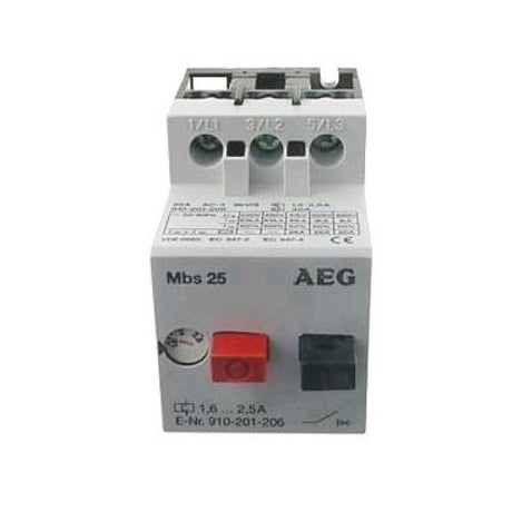 Holzkraft Motorschutzschalter SCM 0001342250F / 1,6-2,5A AEG - Art. 0510001342250F