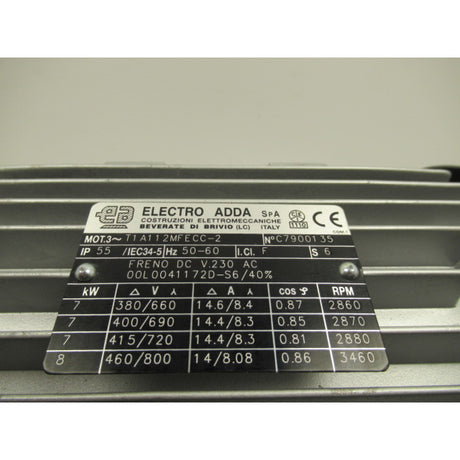Holzkraft Motor PFS 520 / 400V / 7,0kW 00L0041172D - Art. 05100L0041172D - Web groß Ersatzteil - Sonderposten 2