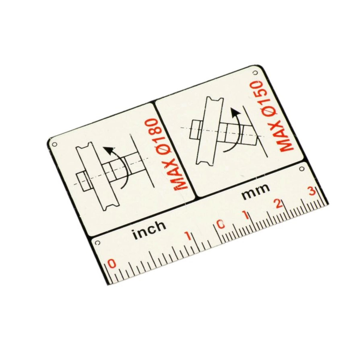 Holzkraft Skala SCM Fräserschrägstellung 0329439500A / am Fräsanschlagdeckel - Art. 0510329439500A