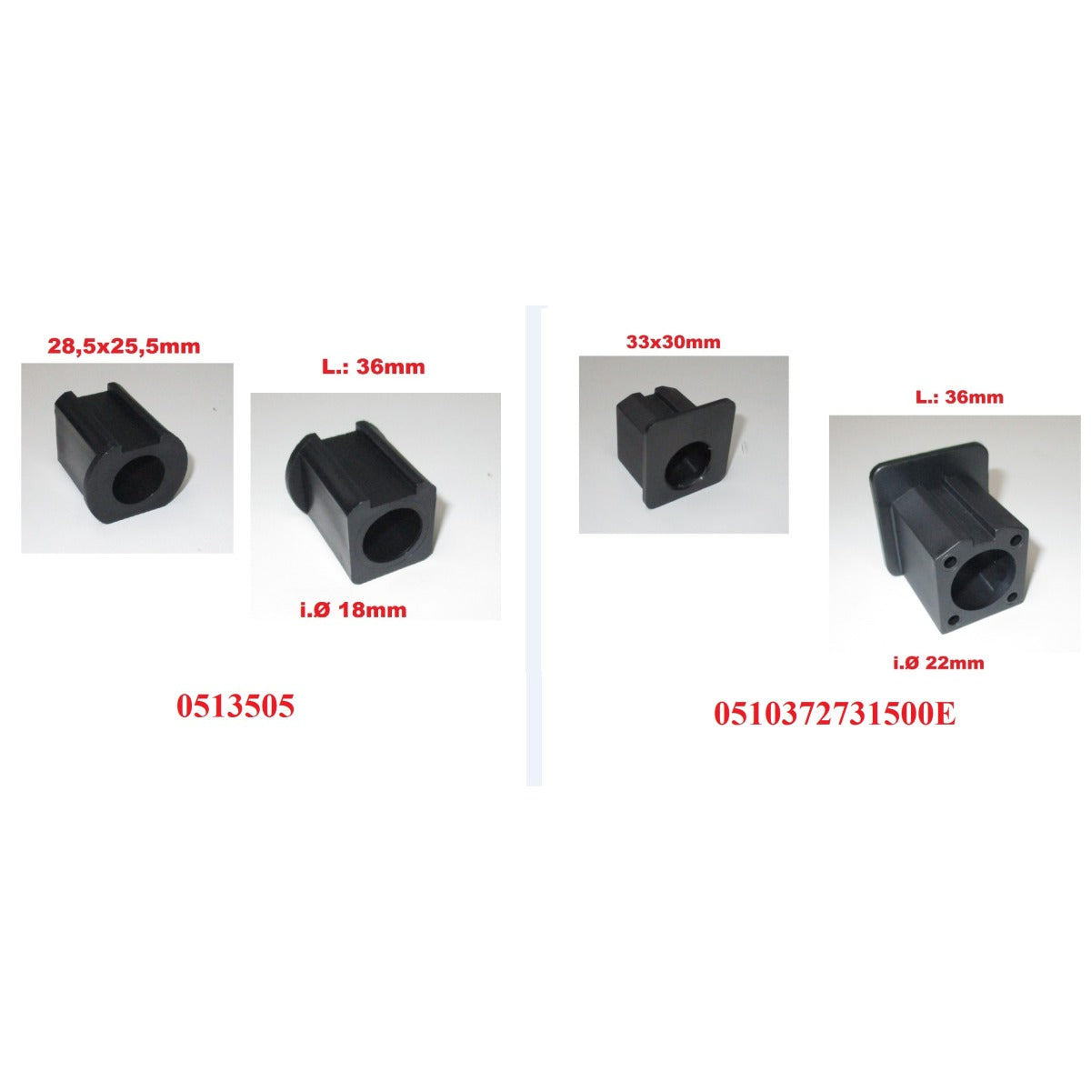 Holzkraft Lagerbock FS, Ø18 0330031500H / 28,5x25x36 - Art. 0510330031500H - Web groß Ersatzteil - Sonderposten 2