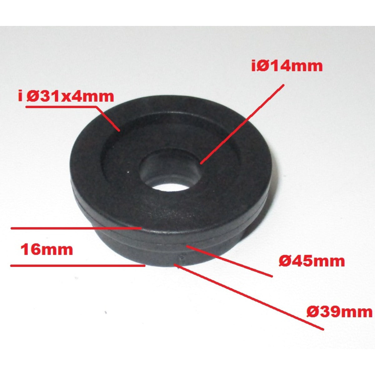 Holzkraft Schutzring SCM 0342578801E / für Säule Ø30 - Art. 0510342578801E - Web groß Ersatzteil - Sonderposten 2