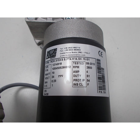 Holzkraft Vorschubmotor 70W / 24V 0772986000B - Art. 0510772986000B - Web groß Ersatzteil - Sonderposten 2
