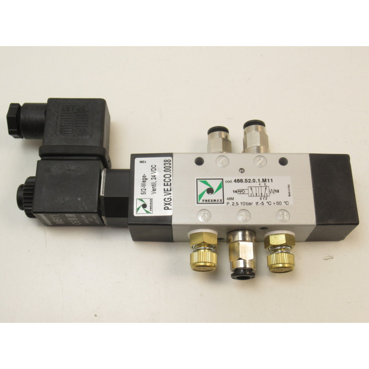 Holzkraft Magnetventilset RLA / 24VDC 870594 / 5/2-Wege für Abrüttelung - Art. 0513870594 - Web groß Ersatzteil - Sonderposten 3