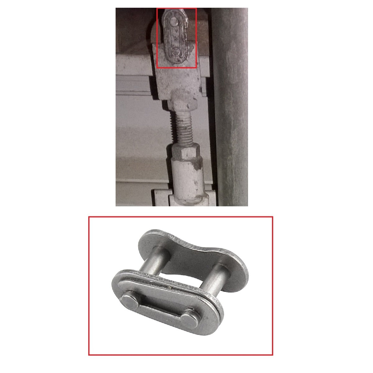 Metallkraft Kettenschloss 08A DIN8187 / LBSM 2505 ES - Art. 0532509