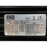 Fini Motor 400V / 4kW / 50Hz #540G114622E3 - Art. 0540G114622E3