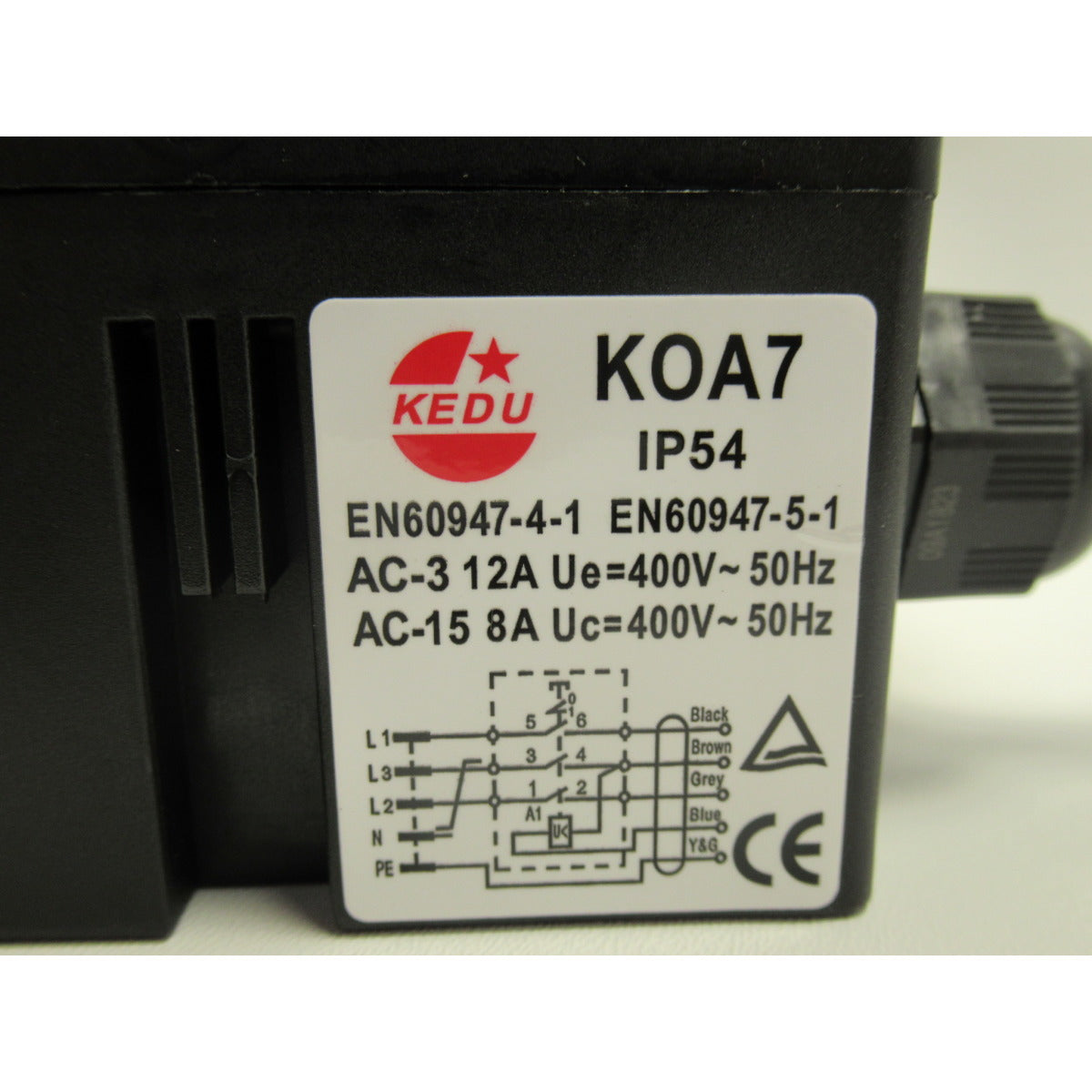 Holzkraft Schalter HWS 720 K / 400V bis Bj. 12/2018 - Art. 057015301060