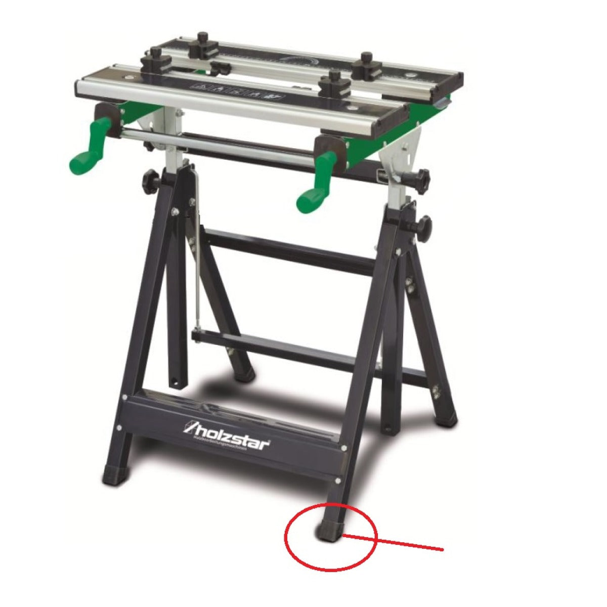 Holzstar Gummifuß SWT 100 für Untergestell - Art. 05900010RF