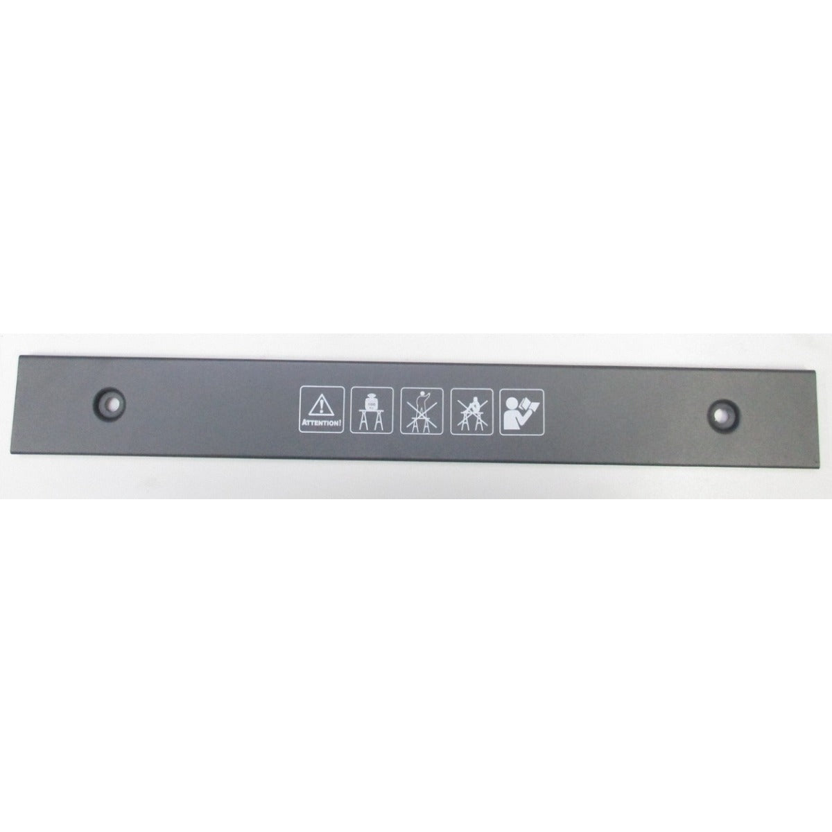 Holzstar Tischeinlage SWT 100 Einlegplatte mit Sicherheithinweisen - Art. 05900010TI2