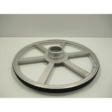 Holzstar Untere Bandrolle HBS 251 Ø255 / mit Riemenscheibe - Art. 05900251118 - Web groß Ersatzteil - Sonderposten 2