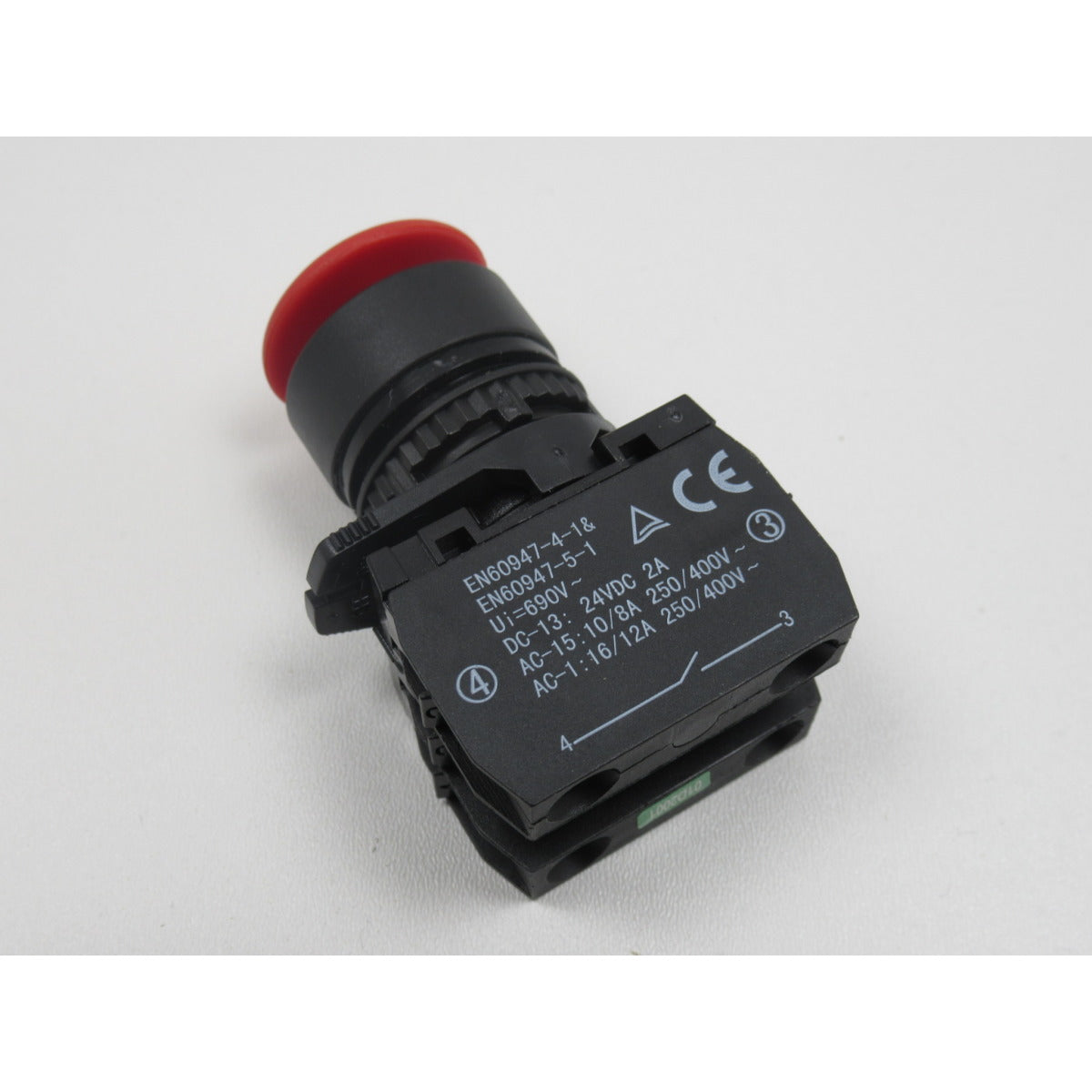 Holzstar Notaus KSO 150F BASIC, 1500F HY57 / 230V / 12A, roter Stopknopf "OFF" - Art. 05901500126