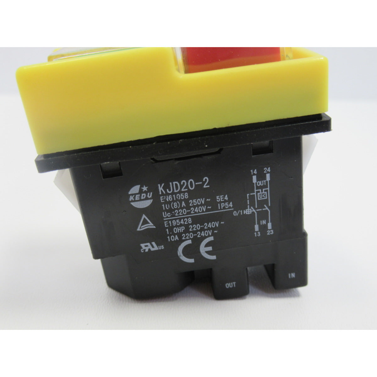 Holzstar Schalter HBS 231-1 / 230V KEDU KJD20-2 - Art. 0590242347