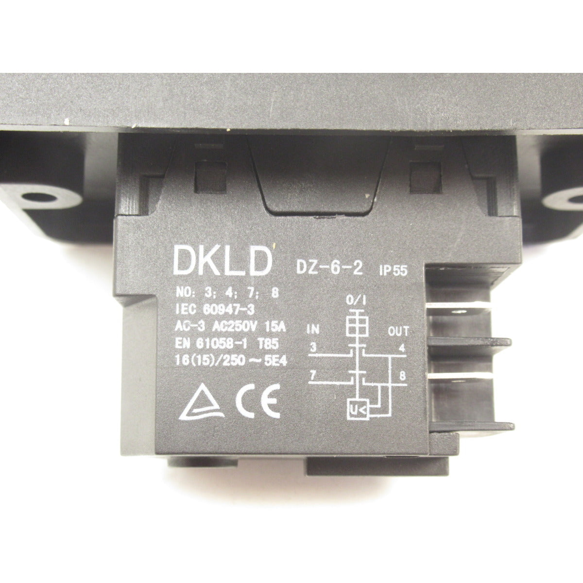 Holzkraft Schalter BTS 201 / 230V DKLD DZ-6-2 / 15A / 4pol. - Art. 05903201316