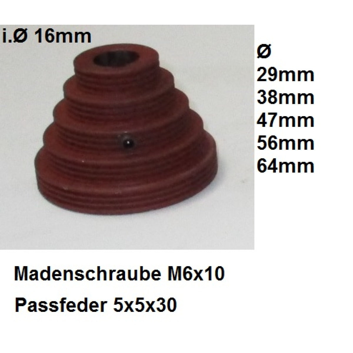 Holzstar Riemenscheibe DB 450 - Art. 0592045029