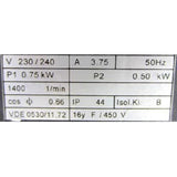 Holzstar Motor DB 1100 / 230V 750W - Art. 0592110013