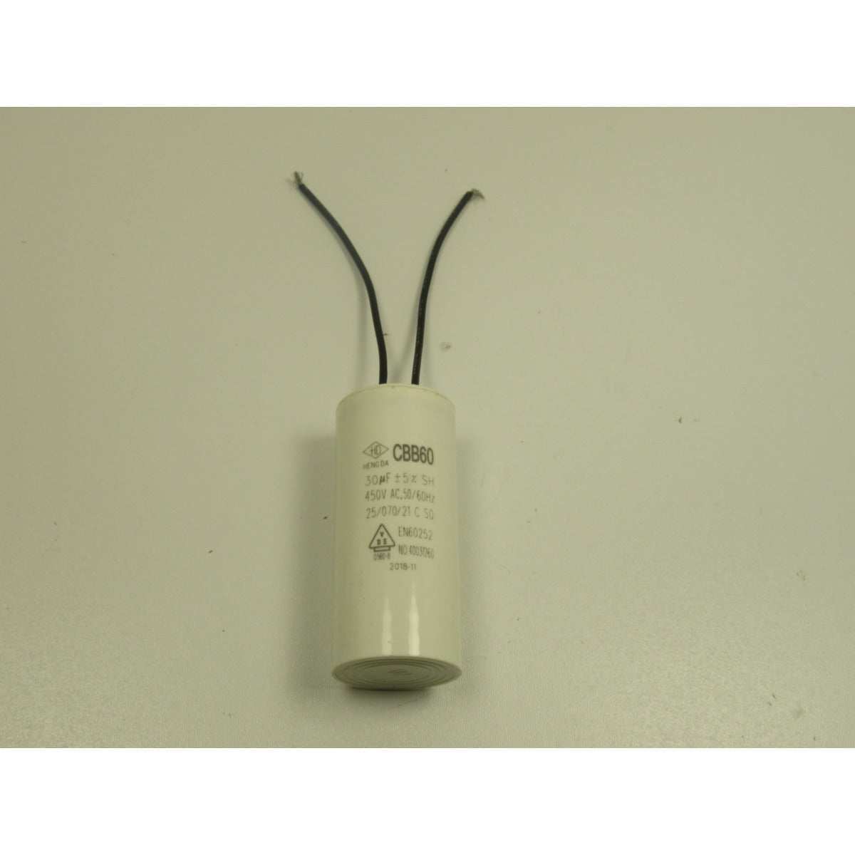 Holzstar Kondensator HSE 5-520KH,MV 400P,ADH260 30µF / 450V AC / Ø40x90 - Art. 0598100594