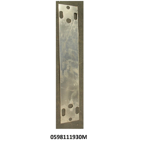 Holzstar Ausgleichsblech HSE 9/10/12-1350 Version #K / 495x80x0,8mm - Art. 0598111930M