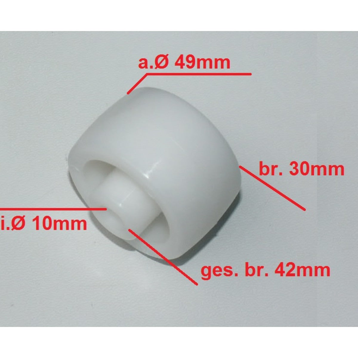UNICRAFT Rolle PHW 2505,2005L,2506,2006, EHW Ø49 / Einfuhrrolle SM-06150255232 - SM.P-06150255232