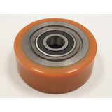 UNICRAFT PU-Rolle EHW 12,15,20 Ø80 für Stützrad, inkl. Kugellager 6203R SM-06160112806 - SM.P-06160112806